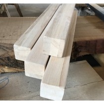 Eiche, 4 x Tischbein, Kantholz, Sparren, Balken, rustikal, verleimt 100x10x10 cm